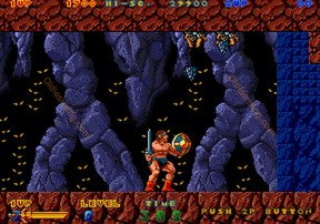 une photo d'Ã©cran de Rastan Saga 2 sur Arcade